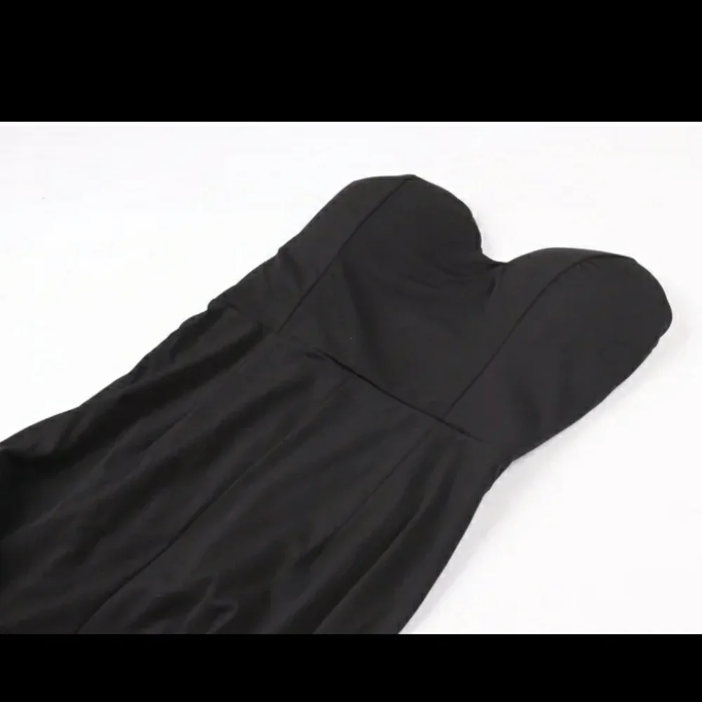 Sexy Strapless Black Dress - Picture 11 of 16